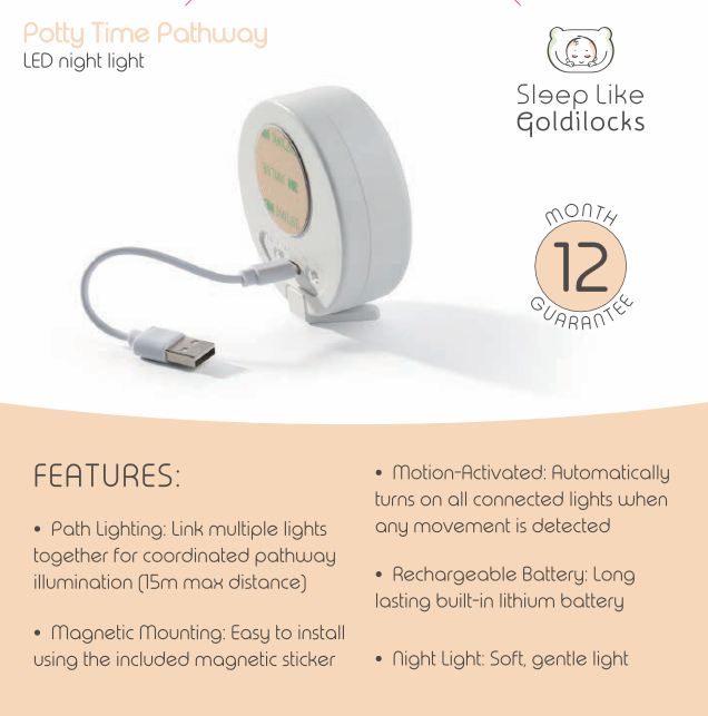 Potty Time Pathway Night Light