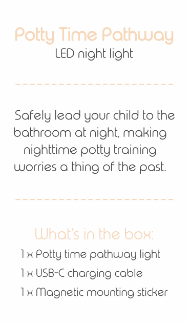Potty Time Pathway Night Light