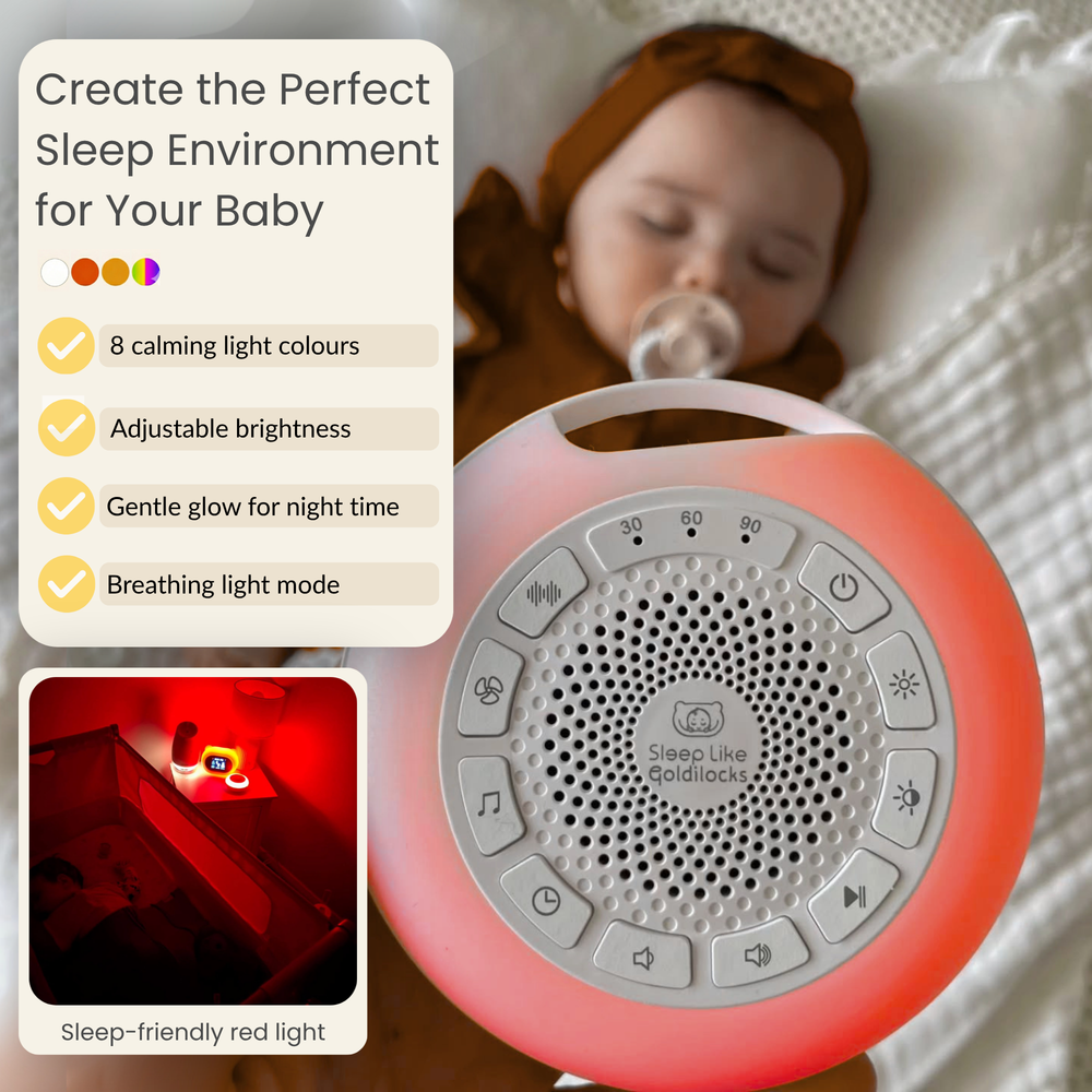 SHE'll SLEEP 1st demo「See The Light」 Sound Sleeper Portable White Noise and Night Light – Sleep Like