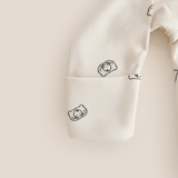 Long Sleeve 1.0 TOG Organic Cotton Jersey Baby Romper | Sleep Like Goldilocks