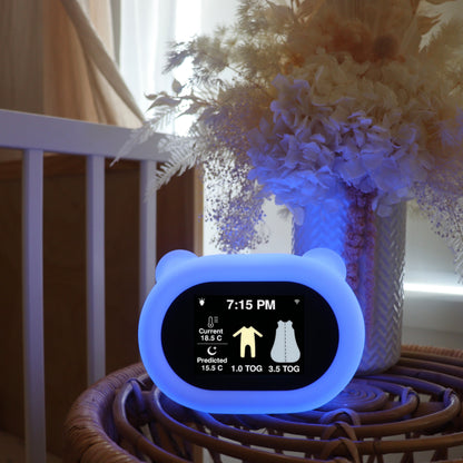 Baby Sleepwear Guide, Night Light and Thermometer