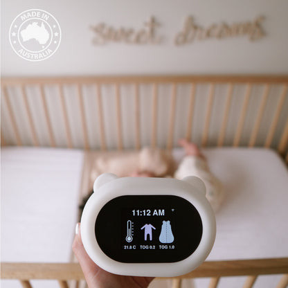 Baby Sleepwear Guide, Night Light and Thermometer