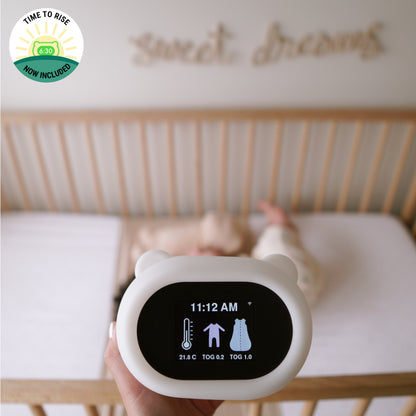 Baby Sleepwear Guide, Night Light and Thermometer